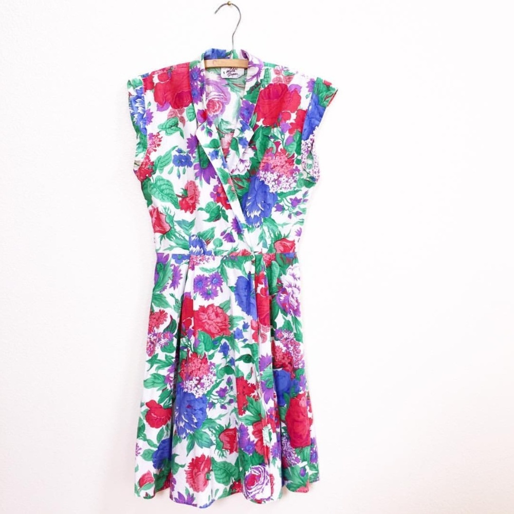 Vintage Flowered Dress